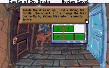 Castle of Dr. Brain_Disk0 screen shot game playing